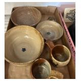 Handmade Ceramic Pottery Bowls and Cups