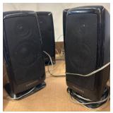 Samsung Compact Wired Speakers, Black
