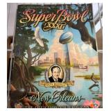 Super Bowl XXXI Program and Marlboro Ad Print