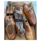 Wooden Shoe Stretchers and Shoe Lasts