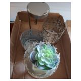 Candle Holders with Decorative Elements