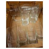 Etched Glass Monogrammed Drinkware