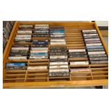 Pre-Owned Cassette Tapes in Organizer