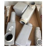 Gray PVC Electrical Conduit Fittings