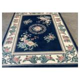 Floral Pattern Area Rug, 94x133