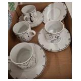 Riviera Van Beers Cup and Saucer Set by Signature