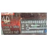 Ultrafell 40-Piece Drive Socket Set