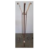 Antique Metal Plant Stand, 42 Inches High