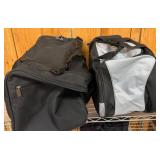 Two Branded Duffel Bags, Rumple Minze and Golf Log