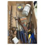 Tools and Hardware in Box Lot