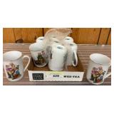 Six Norman Rockwell Museum Mugs