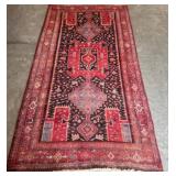 Handwoven Persian Wool Rug, 57x112 Inches