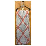 Patterned Curtain Panel, 30 x 84 Inches