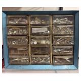 Metal Organizer With Assorted Hardware