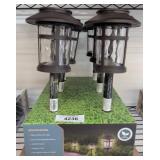 IZoom Sunburst Solar Landscape Lights