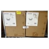 Satco Nuvo Two-Light Vanity Fixtures (2 Boxes)