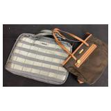 Two Bags Including Laptop Case and Tote