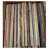 Boxed Lot of Vinyl Records, Various Artists