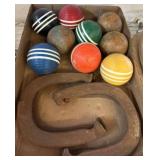 Bocce Balls and Horseshoes