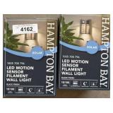 Hampton Bay LED Motion Wall Lights, Set of 2
