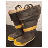 Servus Reflex Shin Fire Boots with Handles