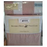Beverly Hills Polo Club Bedding Set in Pink