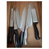 Kitchen Knives by Various Brands