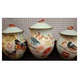 Lidded Ceramic Jars by Jennifer Brinley