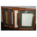 Four Wooden Picture Frames