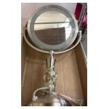 Electric Tabletop Vanity Mirror with Stand