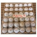 36 Recovered Mixed Golf Balls