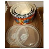 The Pioneer Woman Nesting Bowls with Lids