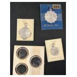 Sterling Silver Charms; Nassau, Capitol