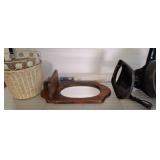 Household Items: Basket, Mirror, Fan