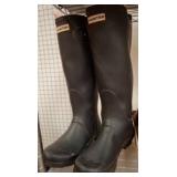 Black Hunter Wellington Boots, Size UK 5 EU 38
