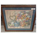 Framed Print by Patricia Mock, Flowers and Apples