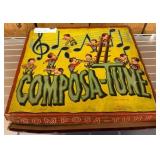 Vintage Composa-Tune Musical Construction Toy