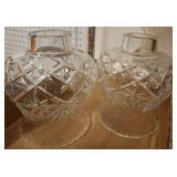 Pressed Glass Lamp candle Shades