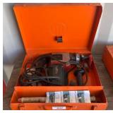 Metabo Hammer Drill in Orange Metal Case