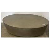 Oval Coffee Table with Matte Finish