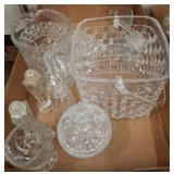 Pressed and Cut Glassware