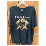 Black FireHouse Band T-Shirt, Gildan, XL