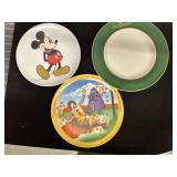 3 Decorative Plates ï¿½ Winterplace, McDonaldï¿½s, Dis