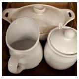 Porcelain Serveware Set by Various Makers