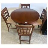 Wooden Dining Table and Chair Set