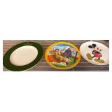3 Decorative Plates ï¿½ Winterplace, McDonaldï¿½s, Dis