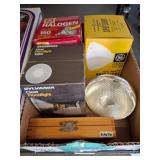 Light Bulbs and X-Acto Wooden Box Set