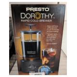 Presto Dorothy Rapid Cold Brewer