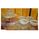 Clear Glass Jars with Lids