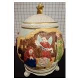 Jay Import Ceramic Nativity Cookie Jar